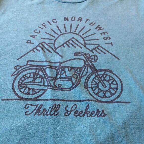 Free State Pacific Northwest Thrill Seekers Lg Short Sleeve T-Shirt - Picture 2 of 6